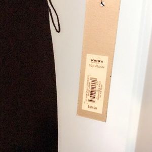 Black stretch fit dress